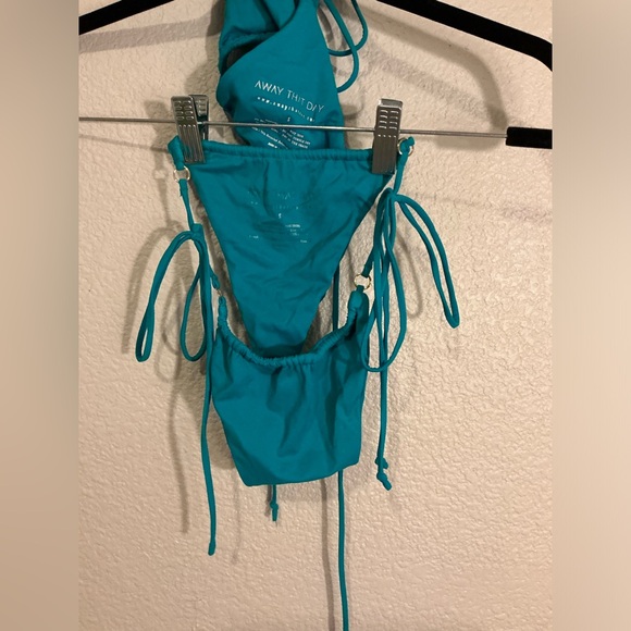 Away That Day Bikini Set Saphire Blue Size S - Picture 7 of 9